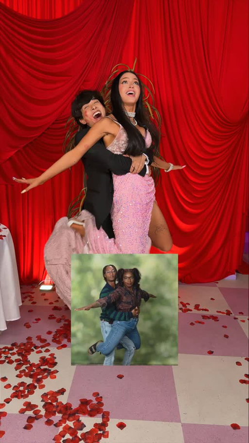 recreating memes with my girlfriends