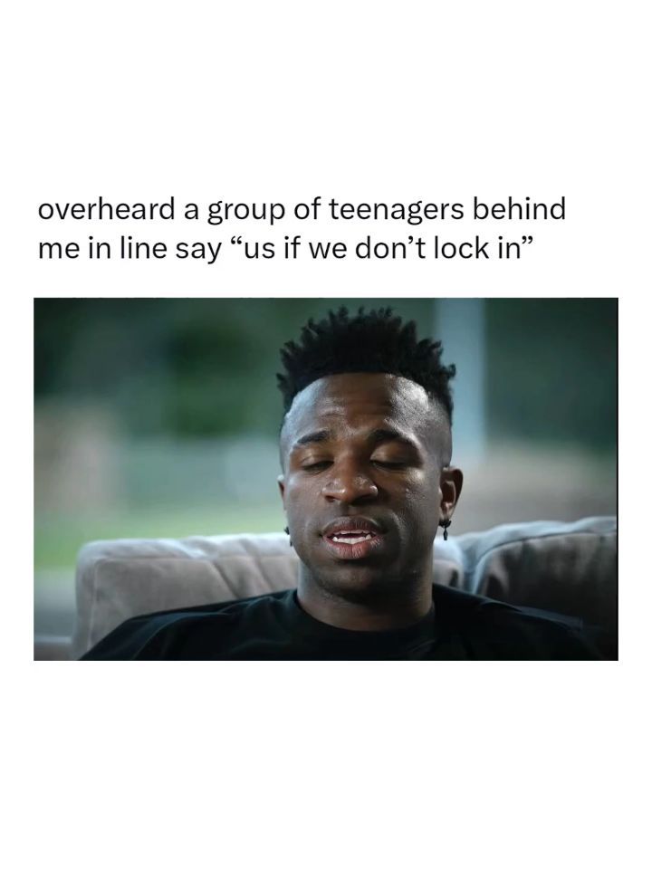 New Vinicius Jr meme slide just dropped 😭

Brazilian football star Vinícius Júnior is seen during an interview from his Netflix documentary, where he shares personal insights about his life and career. The documentary explores his childhood in Brazil and the challenges he faced on his journey to becoming a global football star.

The film also highlights his success with Real Madrid CF and the Brazil national football team, while showcasing his advocacy against racism in football. It offers a more personal look at the person behind one of the sport's biggest names.