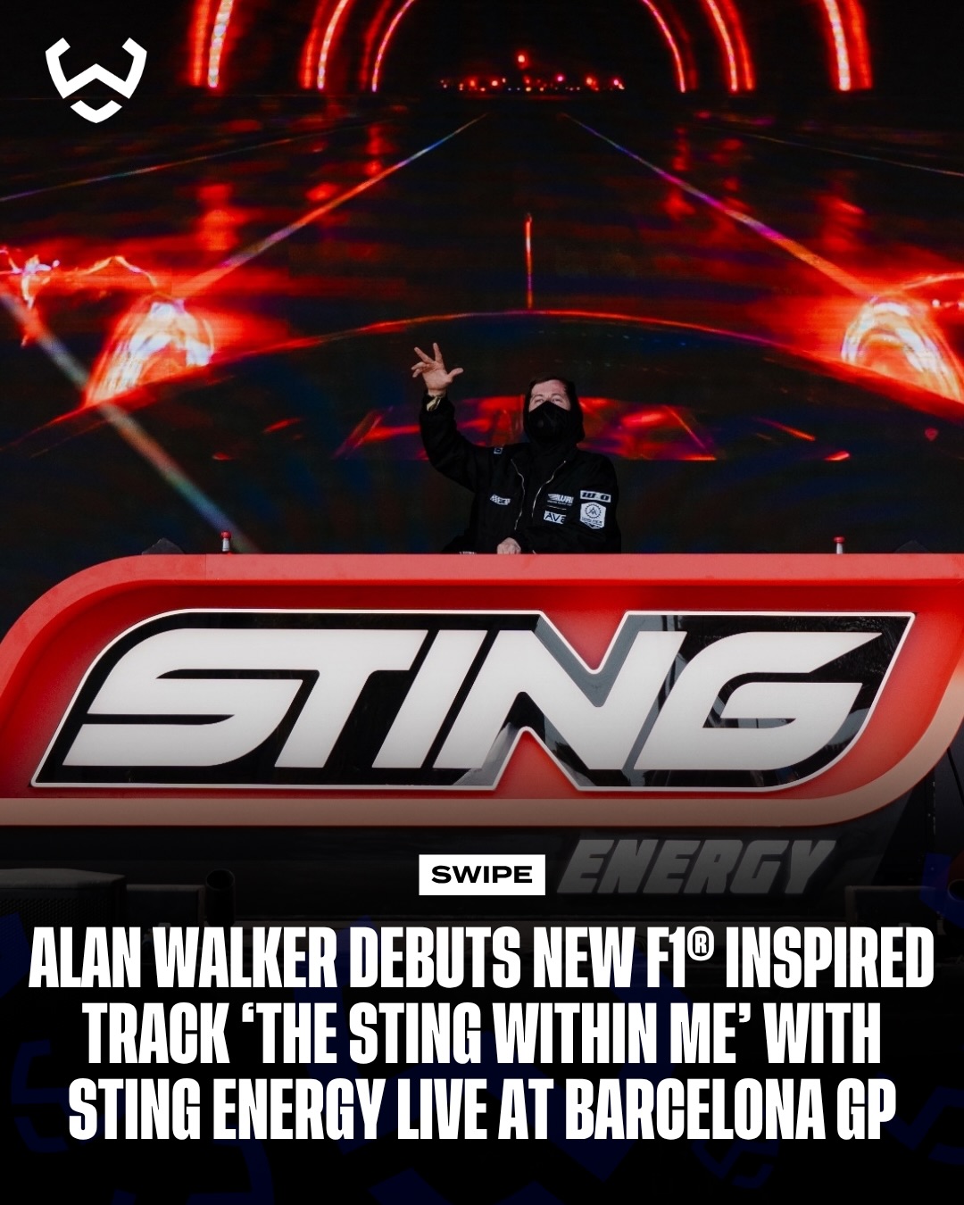 Formula 1®️fans at the Spanish Grand Prix got an unexpected addition to race weekend as Alan Walker and Sting energy just dropped a new track “The Sting Within Me” live at Circuit de Barcelona-Catalunya. 🏎️🎵

The journey began when Walker discovered the iconic sound of an F1®️car and challenged himself to turn it into a track. What followed was a series of posts involving Formula 1, Sting, and Walker, with fans watching the project evolve from an idea into a full production.

Now, at Circuit de Barcelona-Catalunya, the track has been unveiled for the first time in front of thousands of fans, bringing together the speed, energy, and sound of Formula 1®️in a unique live performance ahead of the race weekend.

#Warmup #Stingpartner #Music #GetSetSting #F1SoundsLikeSting