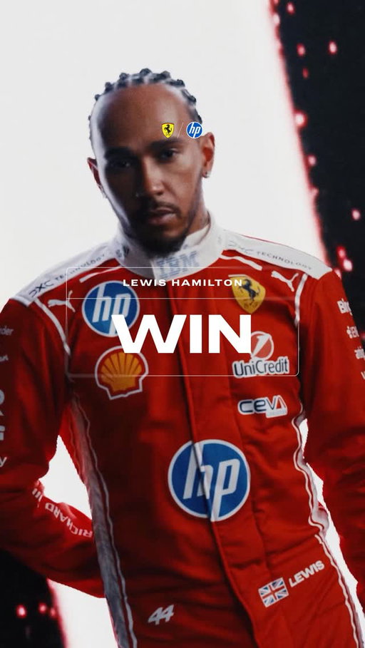 LEWIS HAMILTON’S FIRST VICTORY FOR FERRARI!! 🔥