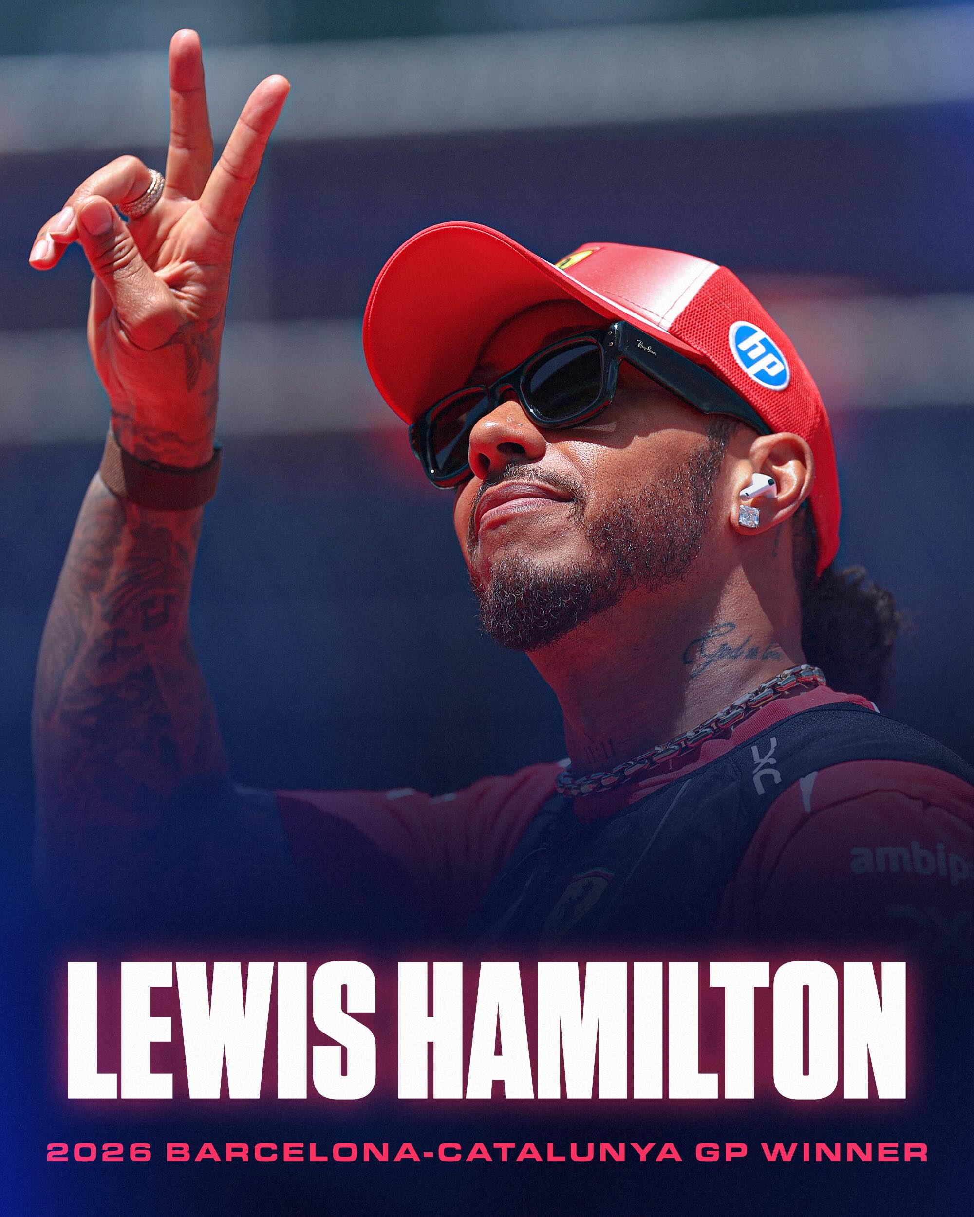 LEWIS HAMILTON WINS HIS FIRST RACE IN ALMOST TWO YEARS! HIS FIRST WIN WITH FERRARI!!!!! 🐐