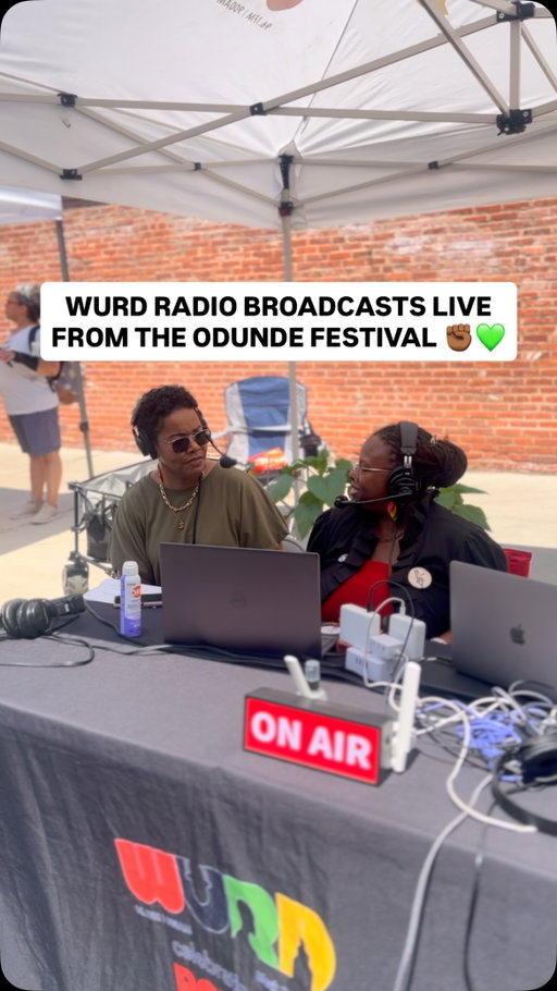 We’re live from the @odundefestival! Come out and listen to @onwurd 

#odunde #odundefestival