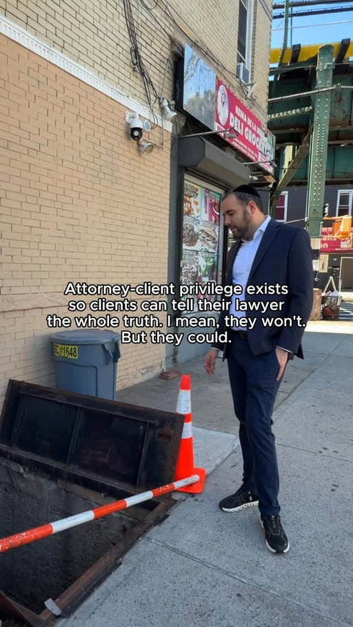 Attorney-client privilege is a beautiful thing. A sacred legal protection. Built specifically so you can tell your lawyer the complete, unfiltered truth.

They won’t. But they could.

If you were hurt in New York and need someone you can actually be honest with, we are here. We have heard worse.

📞 (516) 531-7833 Ribowsky Law. All 5 boroughs.

Lawyers: What do clients always conveniently forget to mention? 👇