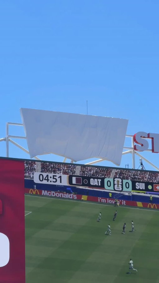 Welcoming the world to the beautiful [redacted] stadium!
