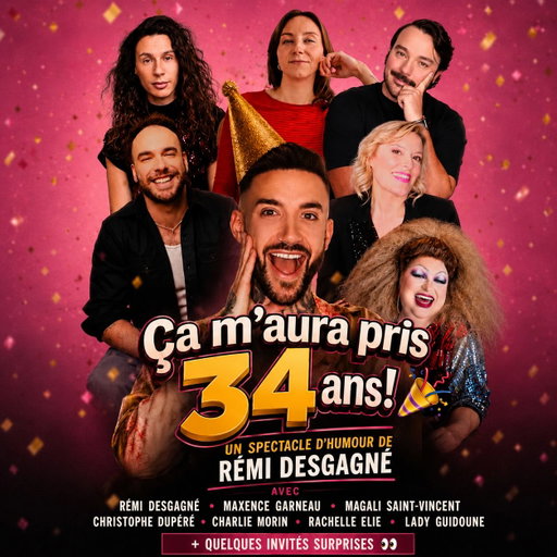 🎉 ÇA M’AURA PRIS 34 ANS! 🎉

Cette année, j’ai décidé de me faire un cadeau de fête un peu spécial : animer mon tout premier spectacle d’humour. 🥹🎤

Le samedi 15 août prochain, je monterai sur la scène du Cabaret Lion d’Or entouré de 7 humoristes incroyablement talentueux pour une soirée qui promet d’être complètement éclatée. ✨

J’ai envie de célébrer cette nouvelle aventure avec vous, de rire avec vous et surtout de créer un souvenir dont je vais me rappeler longtemps. Et croyez-moi… j’ai déjà prévu quelques surprises. 👀🎁

Les places sont TRÈS limitées alors faites vite! 💃🏻

🎟️ Le lien pour les billets est disponible directement dans ma bio Instagram.

Une seule représentation.
Une seule date.
Un seul gros party. 🎉

J’ai tellement hâte de vivre ça avec vous. Merci d’être là pour me suivre dans toutes mes folies depuis toutes ces années. ❤️

On se voit le 15 août? 😏💃🏻

@maxencegarneau @magali.saintvincent @heillecharliemorin @chrisdup72 @ladyguidoune @rashelie @cabaretliondor