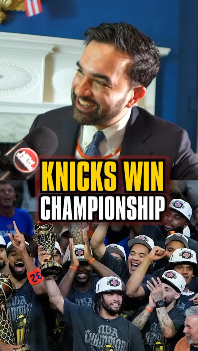 MR. MAYOR, WE WANT A JALEN BRUNSON STATUE!! 🗽🏀 @newyorkers.live

This morning, we sat down with Mayor Mamdani less than 24 hours after the Knicks won their first championship since 1973.