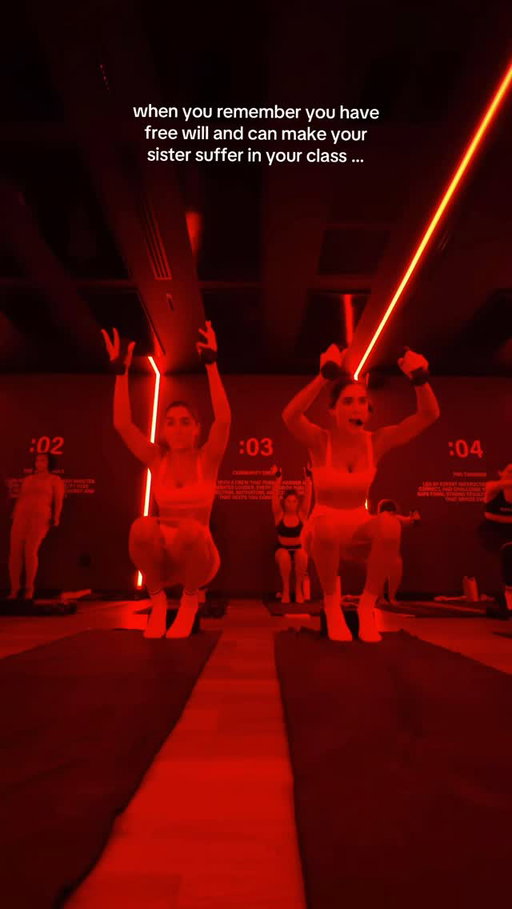 pov she should’ve thought twice before she made that one comment …

#hotsculpt #instructors #sisterfights #sweat #lol