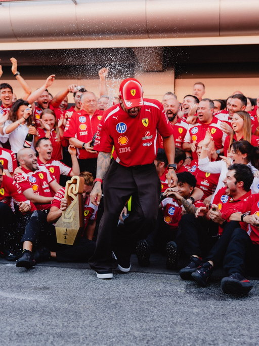 DREAM THE IMPOSSIBLE. I can’t begin to describe how amazing it feels to finally win in red. Grazie mille, @scuderiaferrari. For the hard work from everyone here today in Barcelona and back in Maranello. The passion and dedication to progress is paying off and this is only the beginning.

To all the fans, this win is for you. I could not have made it to this moment without the support from you all. You’ve stuck by me. There have been dark times, times where the negativity won out and I felt useless and hope felt impossible. You all told me to remember. To remember to fight, to remember to keep going. To remember who I am. This win is just as much yours as it is mine. Thank you Team LH, thank you Tifosi. Let’s keep it going ❤️‍🔥