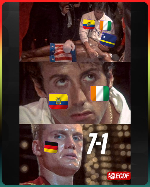 😱🇨🇼 ¡TRANQUILO CURAZAO... NOSOTROS TE VENGAREMOS! 🆚🇩🇪

📌 #Alemania destruyó 7-1 a #Curazao en el Estadio Houston por la fecha 1 del Grupo E del #Mundial2026

🤔 ¿Quién podrá detener a Die Mannschaft?