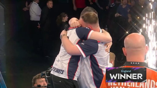 ENGLAND WIN THE 2026 BETVICTOR WORLD CUP OF DARTS!! 🏆🏴󠁧󠁢󠁥󠁮󠁧󠁿 It's coming home for England 🔥

Luke Littler and Luke Humphries fulfil their destiny and win a sixth World Cup for England - and their first as a pair! 

📺 http://bit.ly/PDCTVLive
#WCOD26
