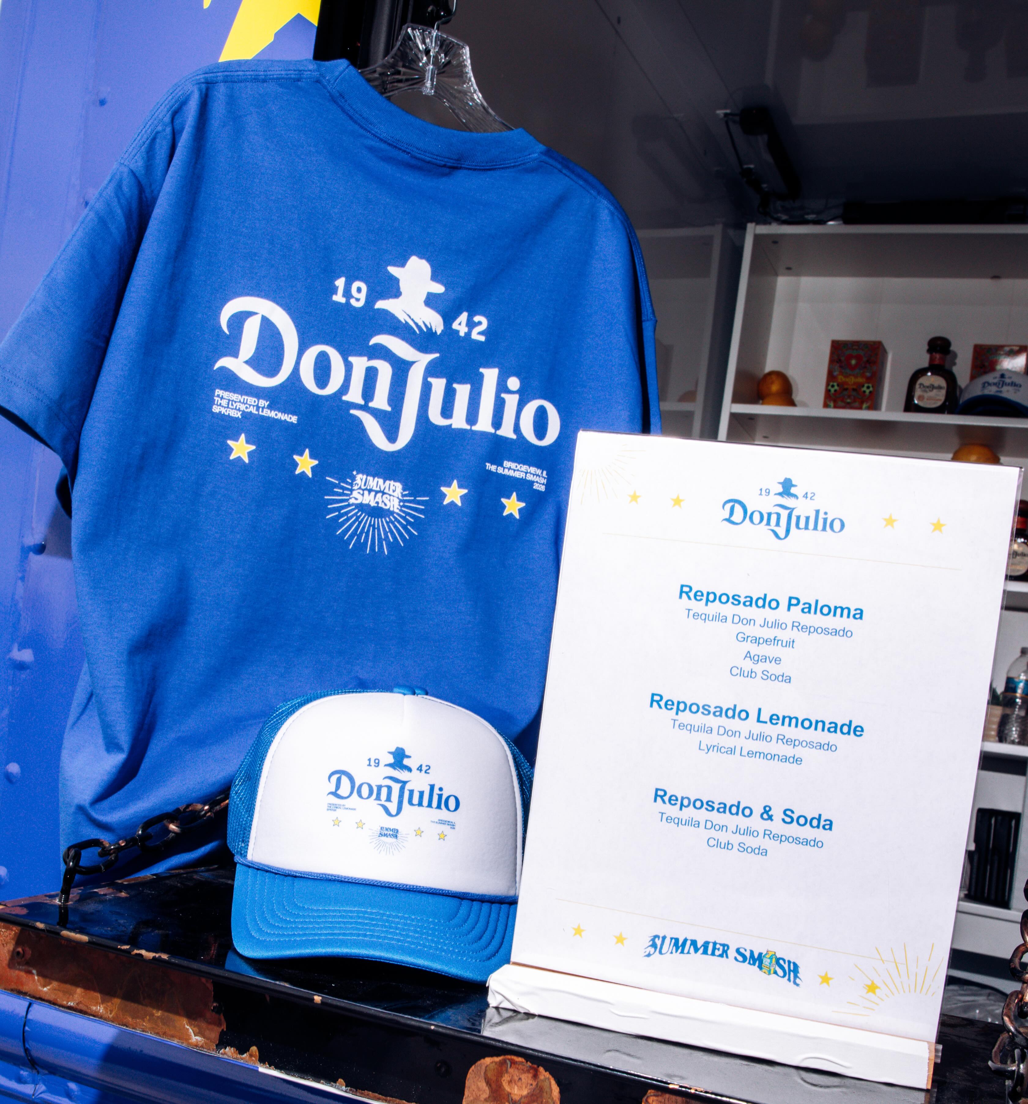 Last call for the fit and the sip @donjuliotequila 🍋👕☀️  #DonJulioPartner

Grab the limited edition Tequila Don Julio x Summer Smash merch and a Reposado Lemonade before the weekend wraps.

Find us at the Don Julio truck across from the Shade Structure.

Sip Responsibly. Don’t share w/ under 21.