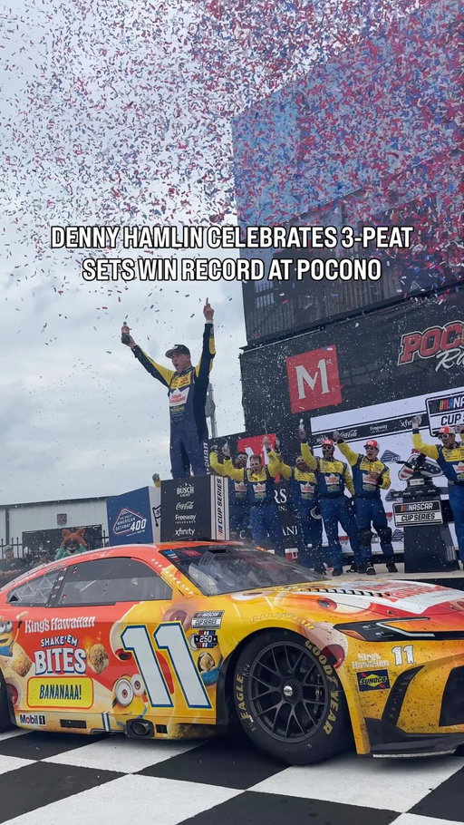 THREE IN A ROW!! 8 at Pocono!
🦅🦅🦅🦅🦅🦅🦅🦅
#teamtoyota