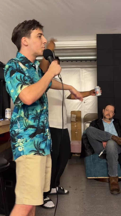 Lil bro @charleshood6 is moving to NYC but before he does he just had to snap on some Project Pat with @domcarrcomedy