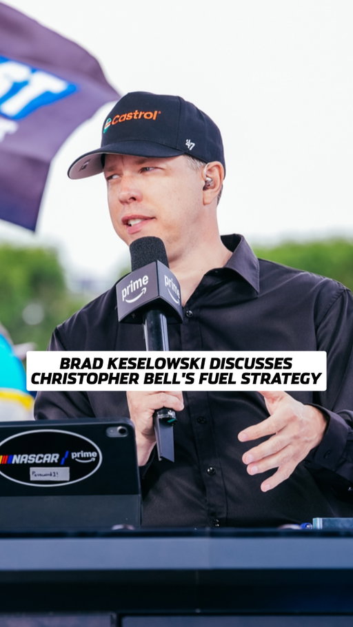 Brad Keselowski breaks down the 20's fuel strategy in the final stage at Pocono #NASCARonPrime