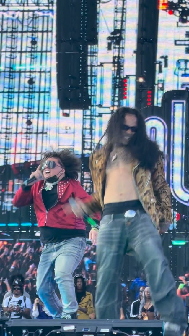Plaqueboymax just brought out 2Slimey at Summer Smash🤯🤯🤯