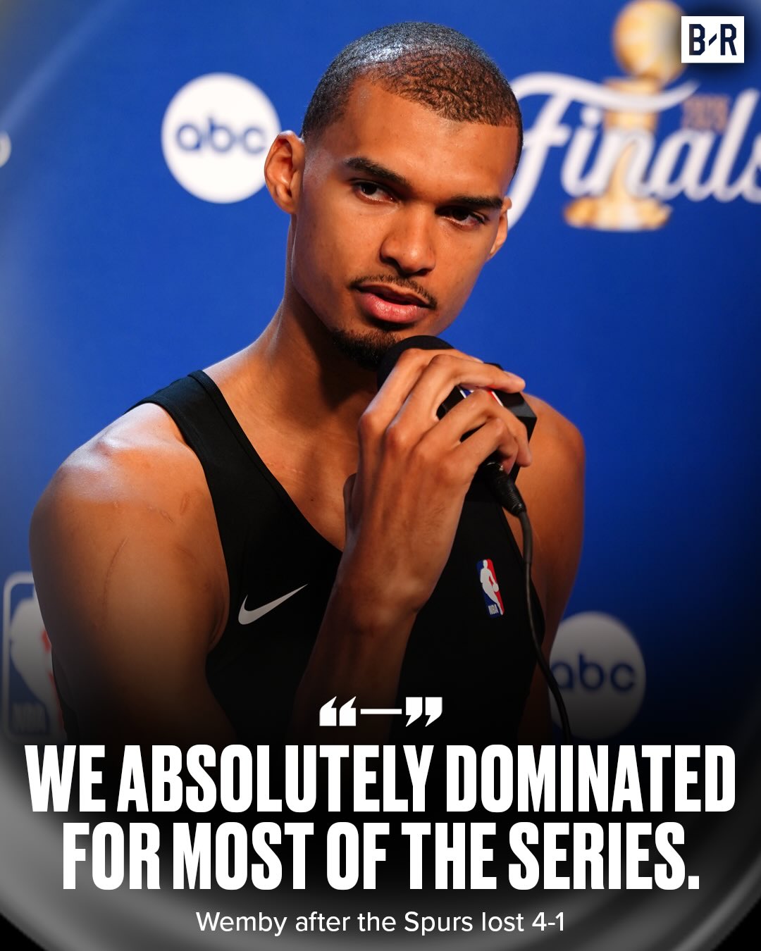 Victor Wembanyama had this to say following the Spurs’ loss to the Knicks

(via @spurs)