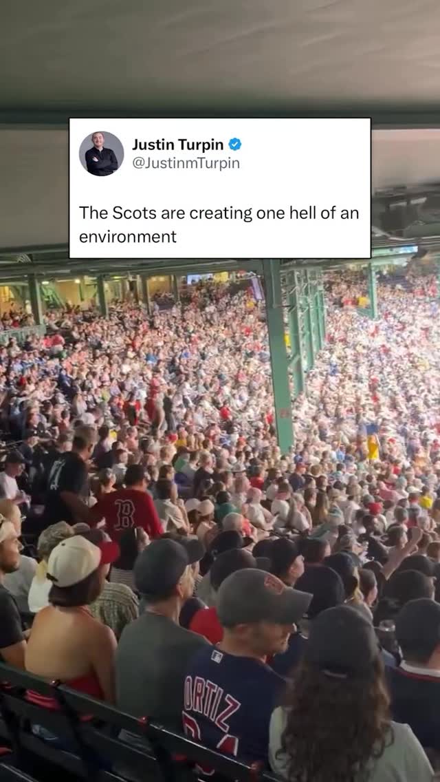 Scottish World Cup fans have taken over Fenway Park

(via @justin.turpin)