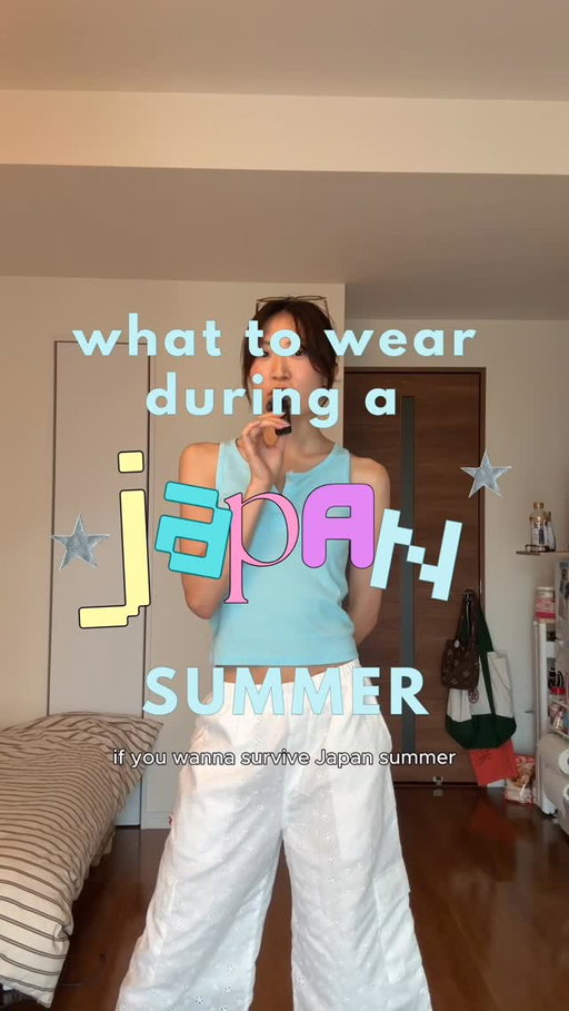 OK for the tank top / camisole debate ー will you get some stares? Maybe?? But I think that’s a small price to pay for being a bit more comfortable in the summer heat here!! 

For those of you that have been following me for awhile, you know how I feel about Japan summer 😮‍💨 BUT to make it as bearable as possible, I’ve gathered a few of my best tips for dressing from June to September ☀️👙🍉 If you have any other tips PLEASE let me know because I’m already stuggling with my outfits and it’s not even that hot yet 😭

Plaid skirt and shorts I’m wearing are from @_limstudios_ 😍

#japan #tokyo #japansummer #fashion