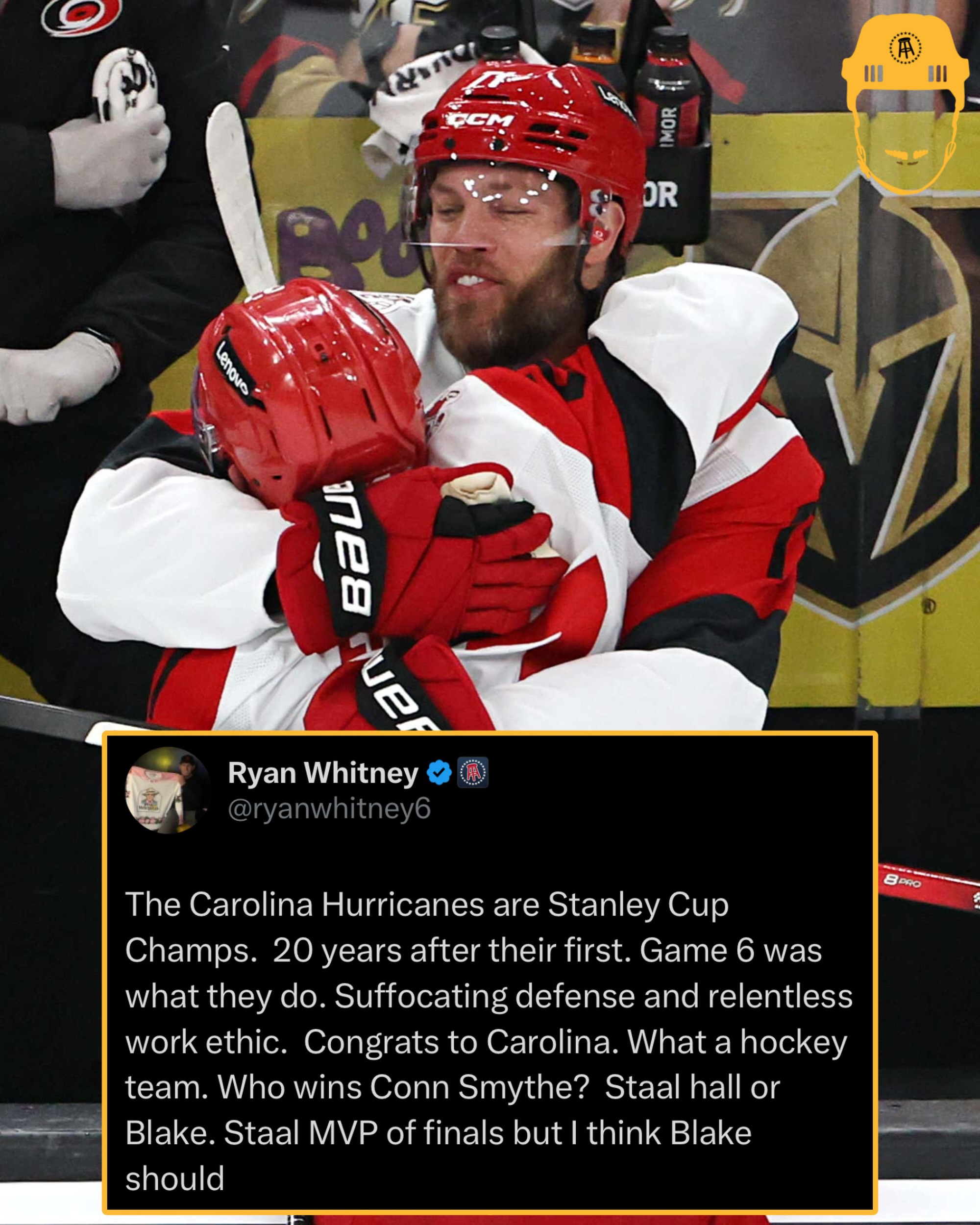 What a run by the Carolina Hurricanes.