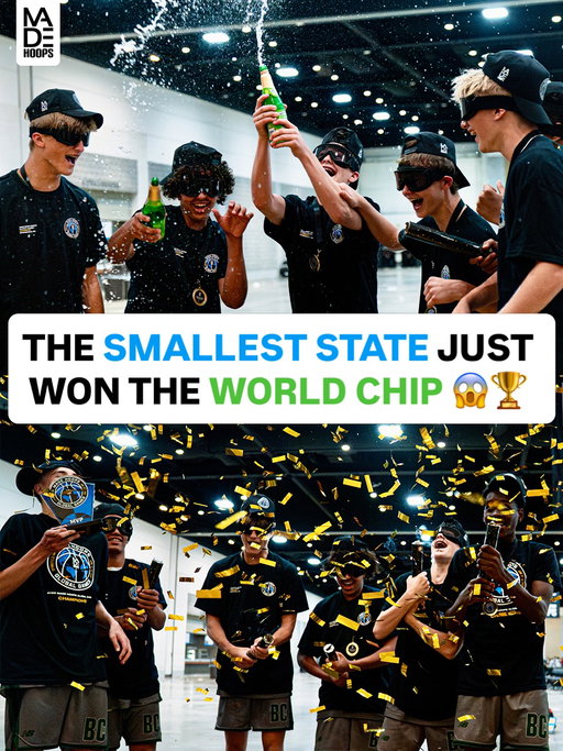 YOUR 14u GLOBAL GAME CHAMPS … Basketball Club Rhode Island 🌊🏆 The Ocean State boys took down teams from all across the world en route to the championship @basketballclub_ri