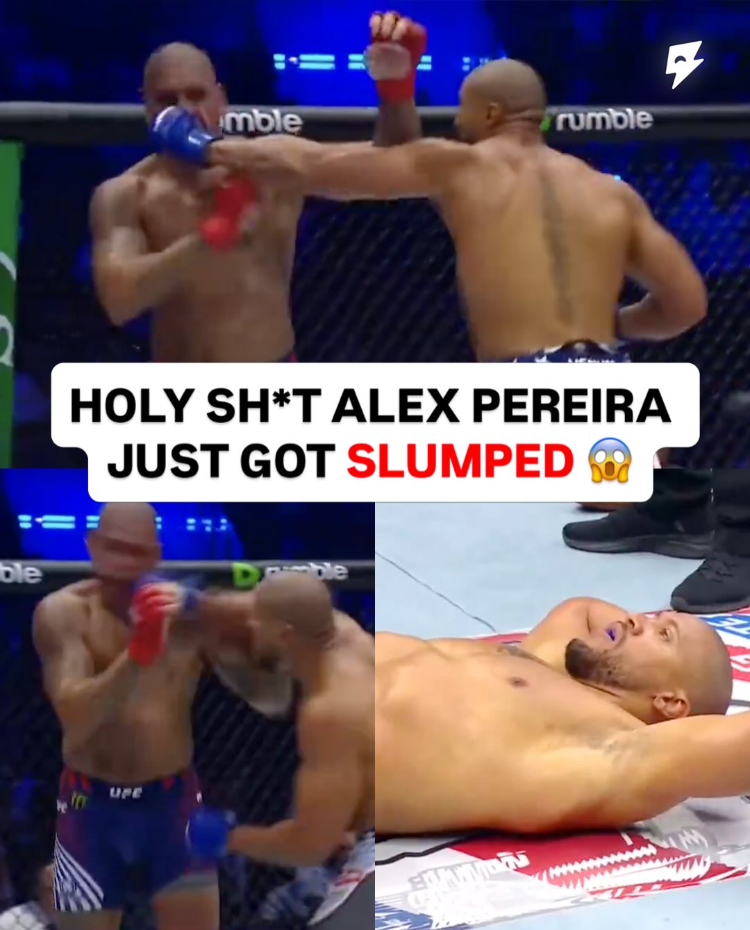 DOWN GOES ALEX PEREIRA😳

#ufc #ufc250 #alexpereira #cirylgane #mma