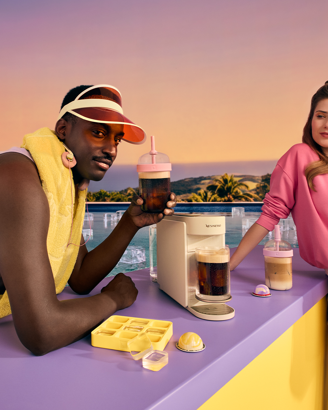 Your poolside plus-one has arrived — iced, stylish, and limited edition. Discover the new Summer Collection 🌊 
#PressToPlay