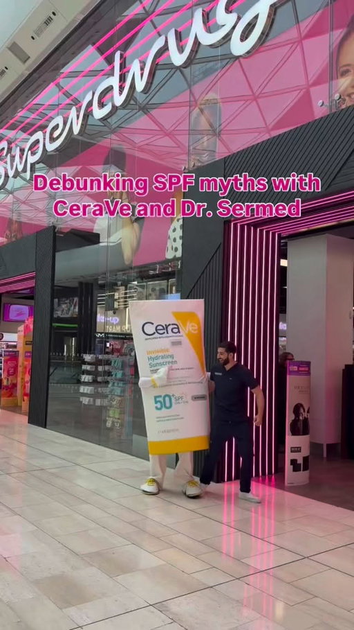 @drsermedmezher is here with @ceraveuki to debunk SPF myths 💛 have you stocked up on @ceraveuki 👀