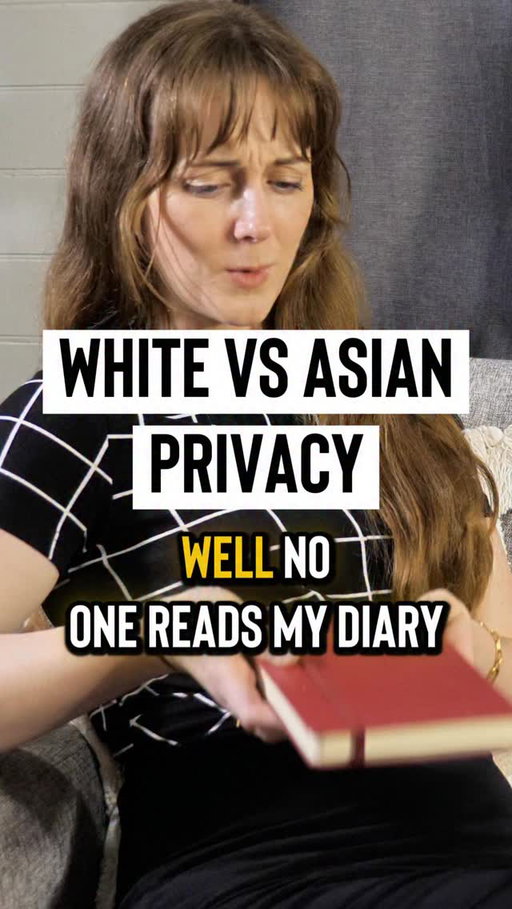 White vs Asians’ understanding of privacy. 🤣😳💔🤦 #funny #comedy #asian