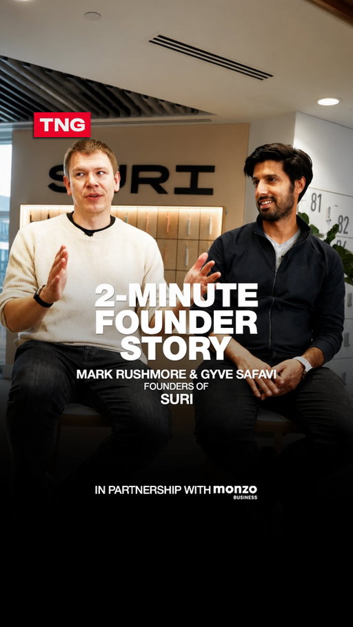 📊 They quit corporate jobs to reinvent the toothbrush… now they’re making £30M+ a year 🤯

We sat down with SURI (@discoversuri) co-founders Gyve Safavi (@gyve) and Mark Rushmore (@markrushmore) to discuss how a mission to reduce plastic waste turned into one of the UK’s fastest-growing consumer brands. Launched in 2020, SURI reimagined the electric toothbrush with a fully repairable, design-led and sustainable approach that’s attracted customers around the world.

Today, the business generates more than £30M a year and is taking on some of the biggest names in oral care.

In partnership with Monzo Business @monzo