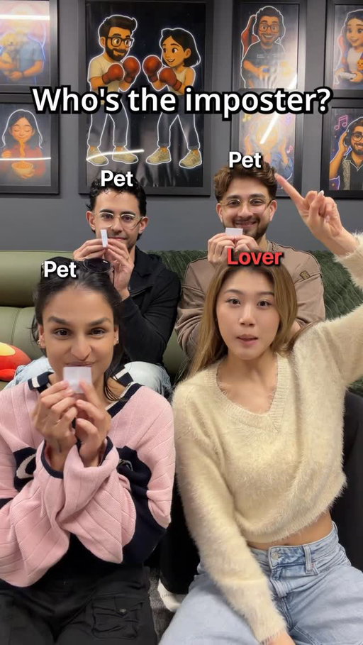 Who’s the imposter?!🧐 #reels #reelsinstagram #couple #relationship