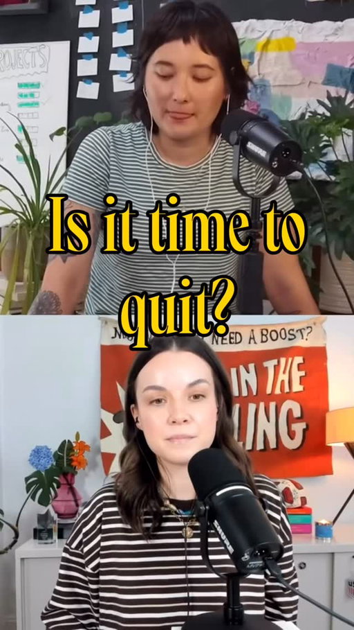 Sometimes you don’t know what the next step looks like — all you know is that where you are isn’t working anymore. 

@ingridnilsen was one of the original lifestyle and beauty youtubers, and in 2020 she took a huge risk: she walked away from her successful YouTube career without a firm plan for what came next. (Spoiler: a few months later, she launched @thenewsavant with @ericaamerica!) 

On the latest episode of Try Hard, we talk about what it takes to walk away from something you’re really, really good at, and how to listen to the voice in your head to lead you to what’s next.