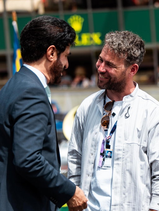 Two worlds of speed and sporting passion coming together.

It was great to see @markcavendish at Le Mans - a true legend of endurance sport.