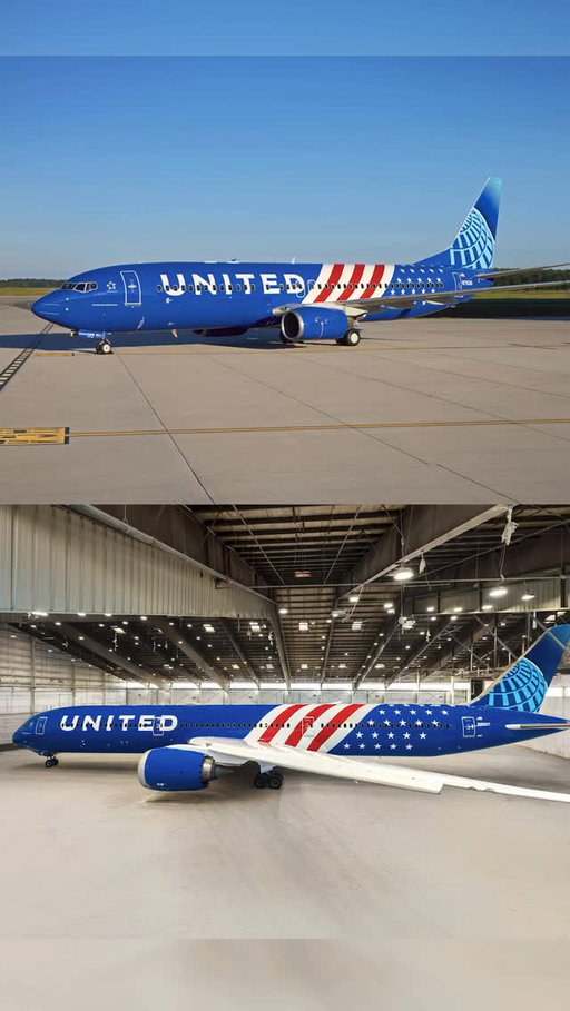 As America celebrates 250 years, our newest specialty livery honors the selfless contributions of our nation’s veterans, including the 8,300 military veterans, of which 1,500 are active members of the National Guard and Reserve forces currently at United. 
 
Painted on both a 737-800 and 787-10, you can track the Stars and Stripes planes with these tail numbers: N91007 and N78285