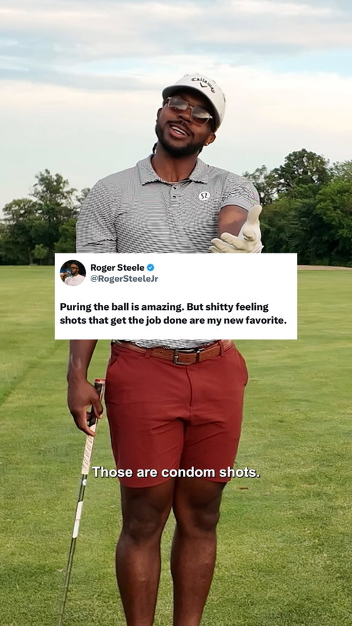 My favorite shot in golf rn. Stay safe my friends.

#CondomShot