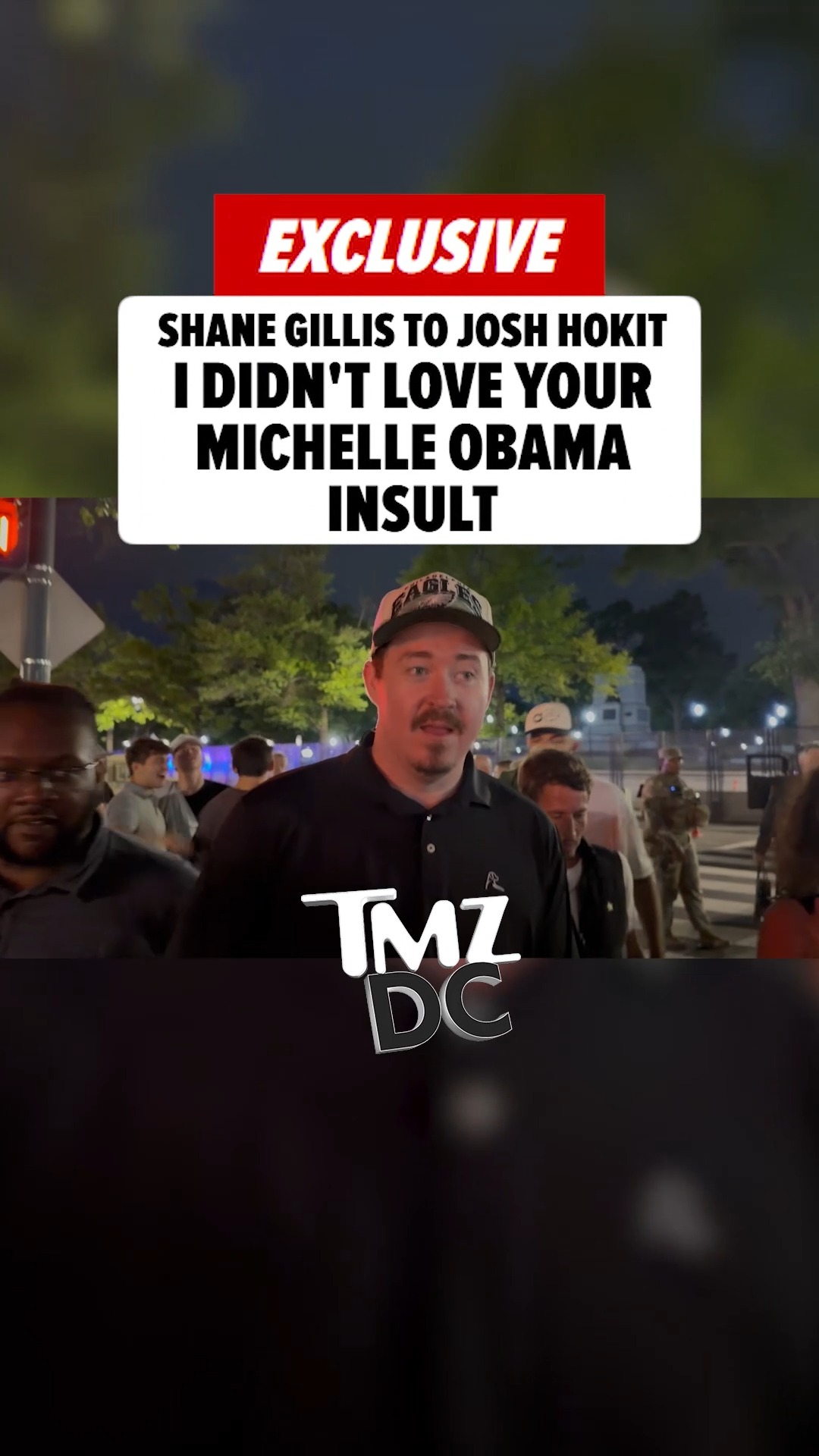 🗣️❌ Shane Gillis has some notes for Josh Hokit ... and the comedian wants him to lose the Michelle Obama joke.

FULL STORY AT THE LINK IN BIO.