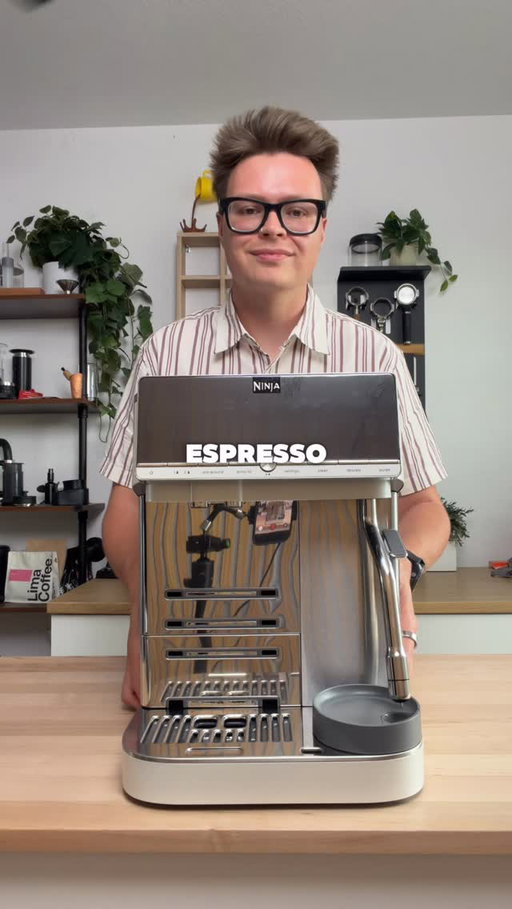 The easiest way I’ve found to make real espresso at home is the new Ninja AutoBarista #NinjaPartner #NinjaAutoBarista @NinjaKitchen Link in bio to shop