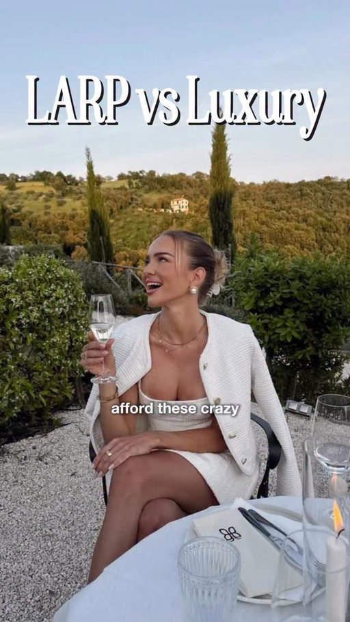 What do luxury brands become when the signal is all noise, when consumers laugh at Rimowa and Rolex owners, a product as merely a key to cheap attention with no underlying value.  Decoding the LARPing economy