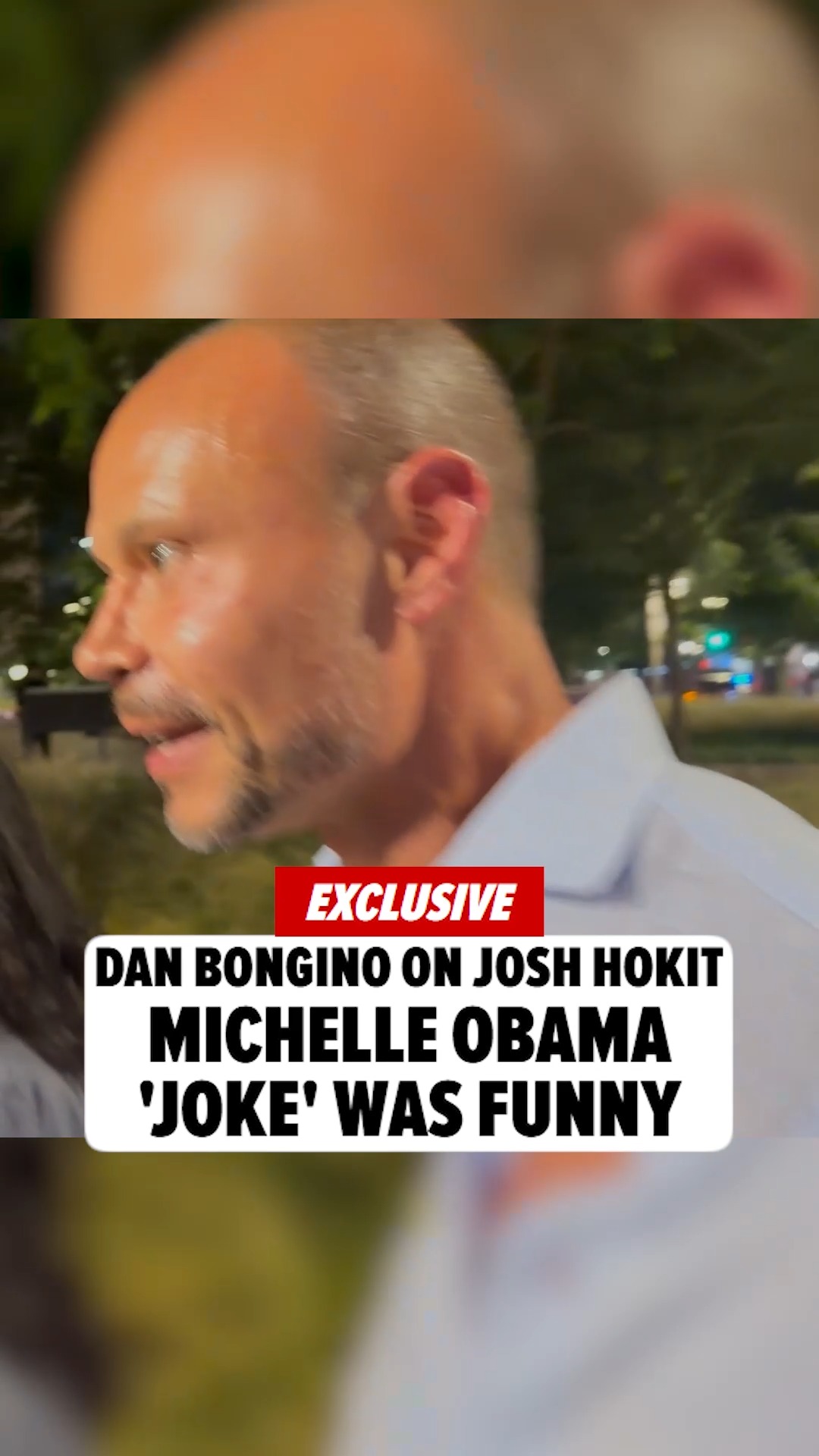 🗣️🚨 Dan Bongino thought Josh Hokit's shocking "joke" about Michelle Obama after his UFC Freedom 250 victory was pretty damn funny ... and says those clutching their pearls need to chill.