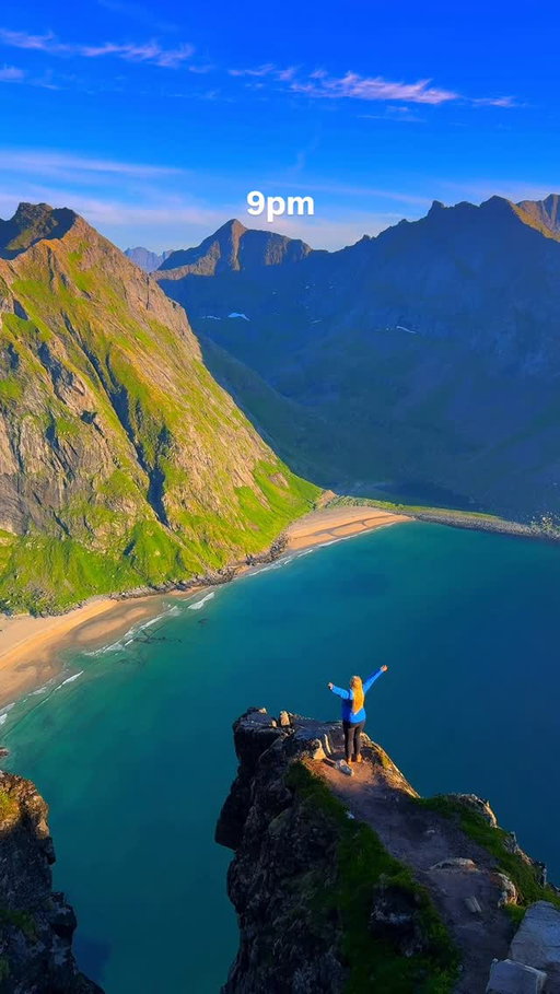 🇳🇴 Bucket list Norway trip details below👇

🌄 If taking a road trip through Norway’s Lofoten Islands isn’t on your bucket list… it NEEDS to be! 

🥾 Reinebringen This short but steep hike rewards you with one of the most famous and breathtaking views in all of Norway- the sweeping panorama of Reine and the Lofoten fjords.

🌉 Hamnøy This tiny fishing village is straight out of a Scandinavian postcard! The colorful traditional red fishing huts over the fjord, dramatic peaks in the background, and, if you’re lucky, a front-row seat to orca whales swimming past.

🌄 Ryten Ryten offers jaw-dropping views over Kvalvika Beach, with turquoise waves crashing far below. The hike itself passes lakes, ridgelines, and dramatic mountain scenery that will have you stopping every few minutes for photos.

🏰 @sandtorgholmen Hotel – BW Signature Collection  This historic hotel dates back to the 13th century and sits right on the waterfront. Our @bestwestern stay felt like stepping back in time with cozy rooms, incredible views of the fjord, delicious Norwegian breakfasts, and warm hospitality.

🏖 Haukland Beach Known as one of Norway’s most beautiful beaches, Haukland’s white sand and crystal-clear waters look straight out of the tropics!

🏔 Mannen A shorter hike with massive rewards, Mannen delivers epic aerial views of Haukland and Uttakleiv beaches. The ridge walk here is a hiker’s and photographer’s dream.

🌊 Offersøykammen This iconic trail leads to a summit with panoramic views of the surrounding islands and the turquoise shallows below making it look more like Hawaii than the Arctic.

⛴ Trollfjord Cruise Sail through the narrow Trollfjord where towering cliffs seem to close in around you. Keep an eye out for sea eagles soaring above while you glide through this legendary Lofoten landmark.

⚽️ Henningsvær A charming fishing village famous for its football pitch set dramatically on a rocky islet. Wander its galleries, cafés, and waterfront for a true taste of Lofoten life.

😍 Send this to your road trip buddy!

#lofoten #lofotenislands lofotennorway norwaytravel scandinavia fjords northernno