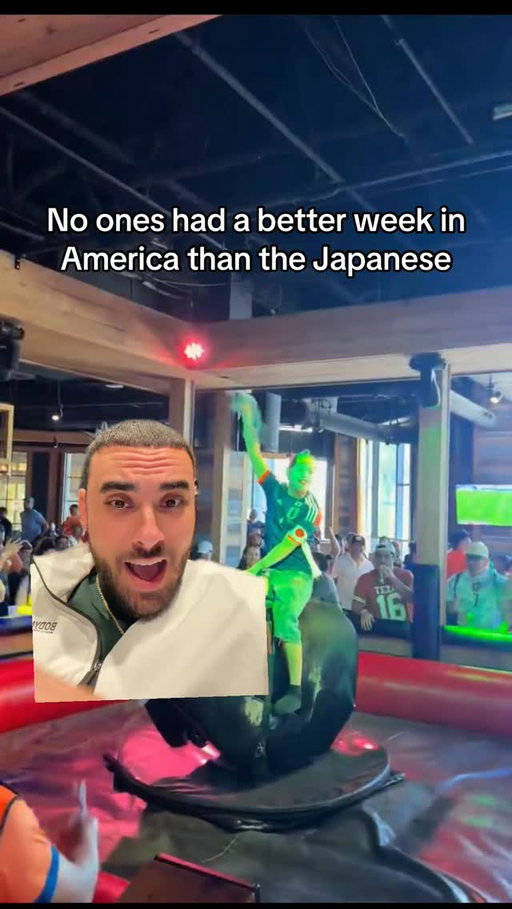 No ones had a better week in America than the Japanese