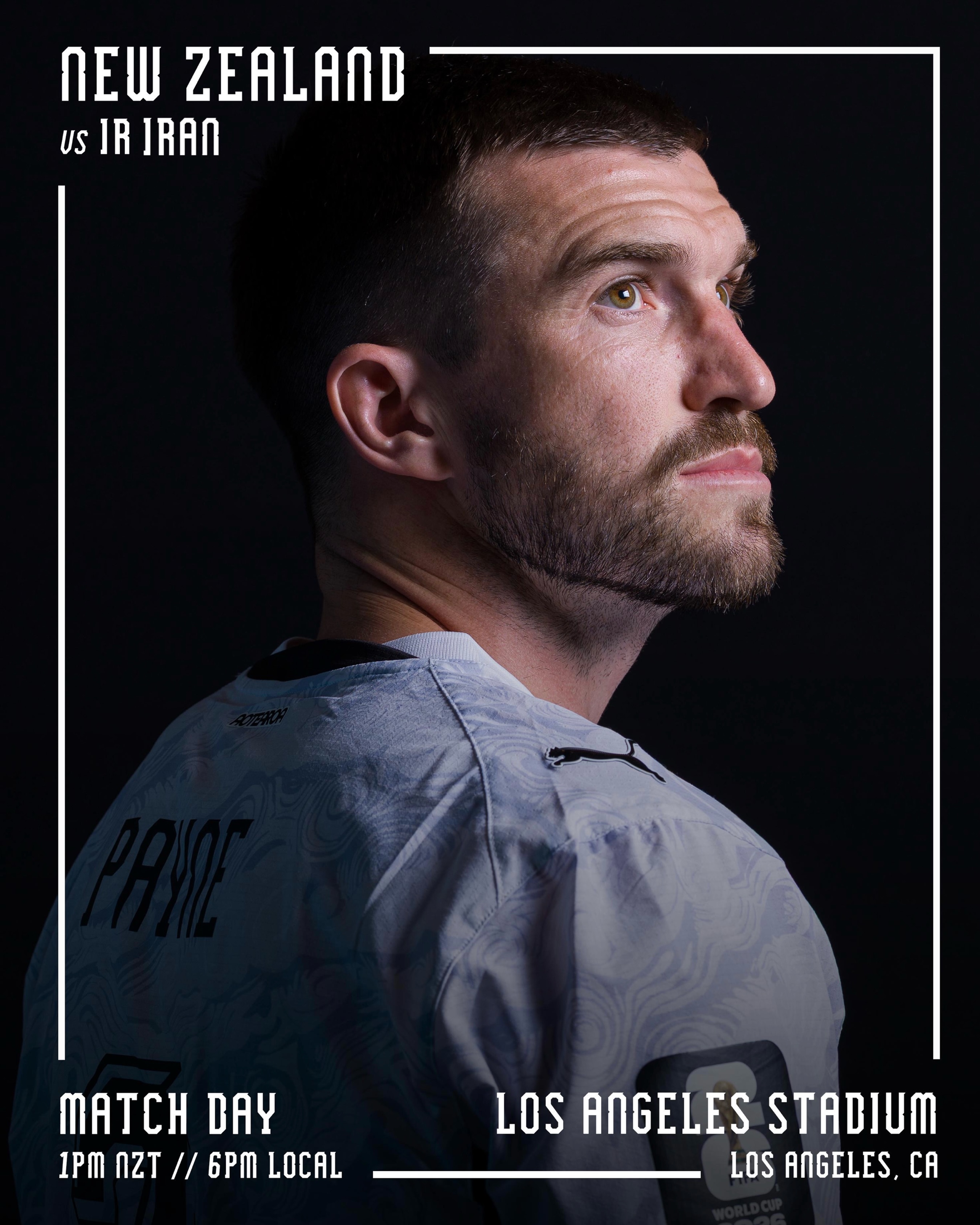 It’s showtime 🏆

🇳🇿⚔️🇮🇷 New Zealand v IR Iran
🕰️ June 16 1PM NZT / June 15 6PM Local
🎥 Live and free on TVNZ
🏟️ Los Angeles Stadium, California 
➡️ Info in bio