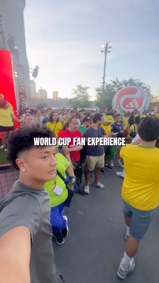 Home of Soccer x @adidas ⚽️

One of the coolest World Cup experiences I’ve been a part of.

@adidasus 
@adidasfootball 
@pleiapp 

#createdwithadidas #adidashomeofsoccer
#nyc #fifaworldcup2026 #soccer