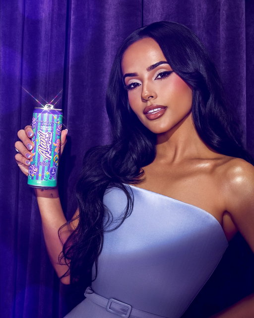 Purple Cotton Candy Energy is taking CENTER STAGE with Becky G! 🎡🍬💜 ​
​
Treat yourself to this sweet, tart, and nostalgic sip on our site WED 6.17 at​ 12PM ET! 🫧🍇
