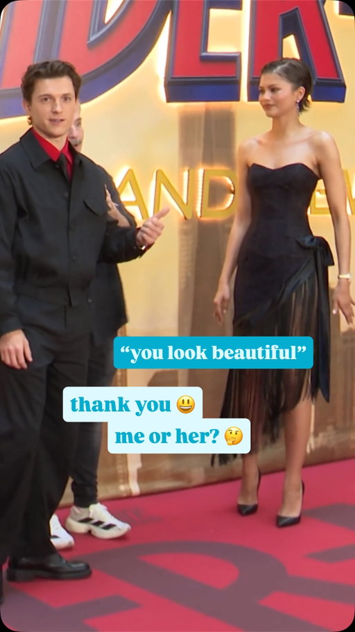You’re both beautiful, @tomholland2013 & @zendaya — no ifs, ands, or buts 🥰🫶

📍: #SpiderManBrandNewDay Madrid Photocall

🎥: @gettyentertainment