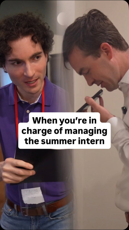 A glorified babysitter in corporate

🎥 @cornkaylon 
.
.
.
#intern #summerintern #internships #corporatehumor #office