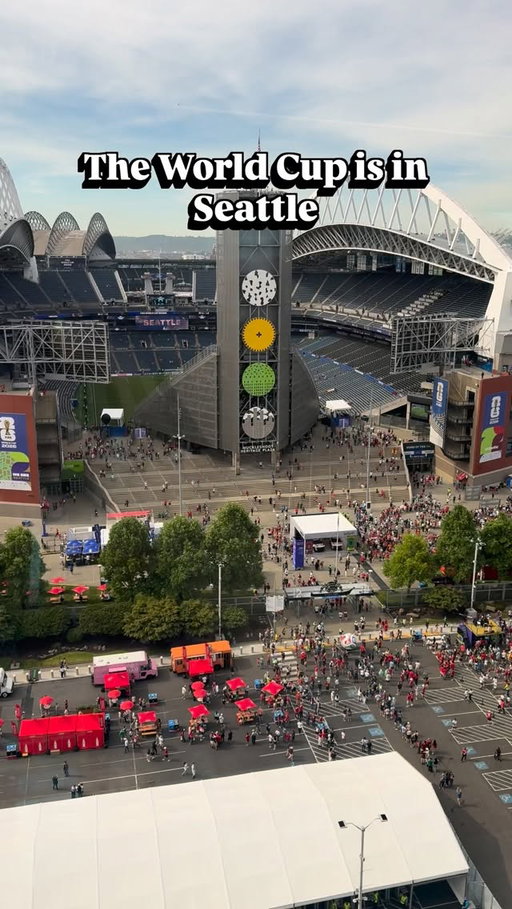 2 hours before kick off in Seattle! @fwc26seattle #seattle #fifa #fifaworldcup #seattlewashington