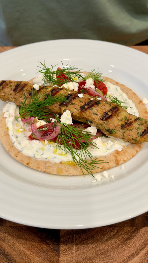 #JENNIEOBrandPartner These spiced turkey skewers, made with @jennieo Lean Ground Turkey were incredibly easy to prepare and bursting with flavor. They were the perfect elevated dish for date night.