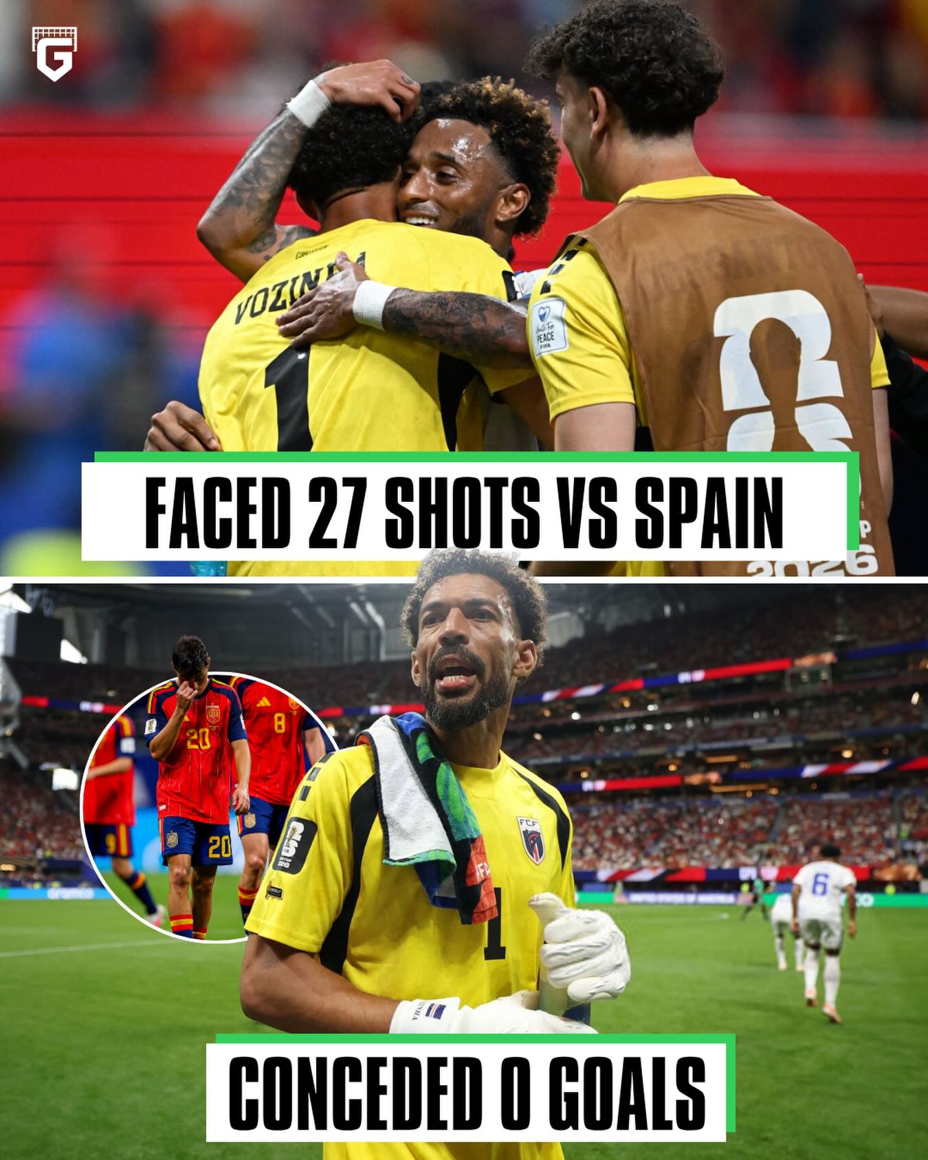 Cape Verde’s stunning match is proof that the World Cup is the greatest event in sports 🤩

Spain are ranked 3rd in the world FIFA rankings, compared to Cape Verde who are ranked 64th 🤯🇨🇻
