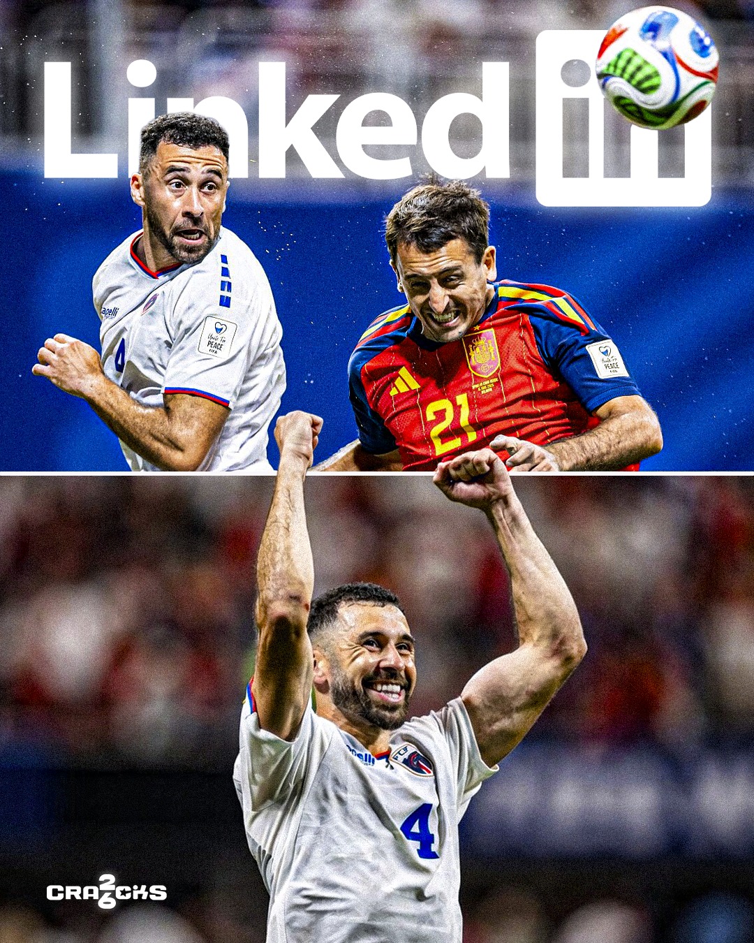 😂 LO CONVOCARON POR LINKEDIN

🇨🇻 Roberto “Pico” Lopes tiene una de las historias más raras del Mundial.

📩 En 2018, el DT de Cabo Verde le escribió por LinkedIn para convocarlo. El mensaje estaba en portugués.

🇮🇪 Lopes, nacido y criado en Dublín, no entendió nada y pensó que era spam.

🗣️ “Debí usar Google Translate antes”, confesó.