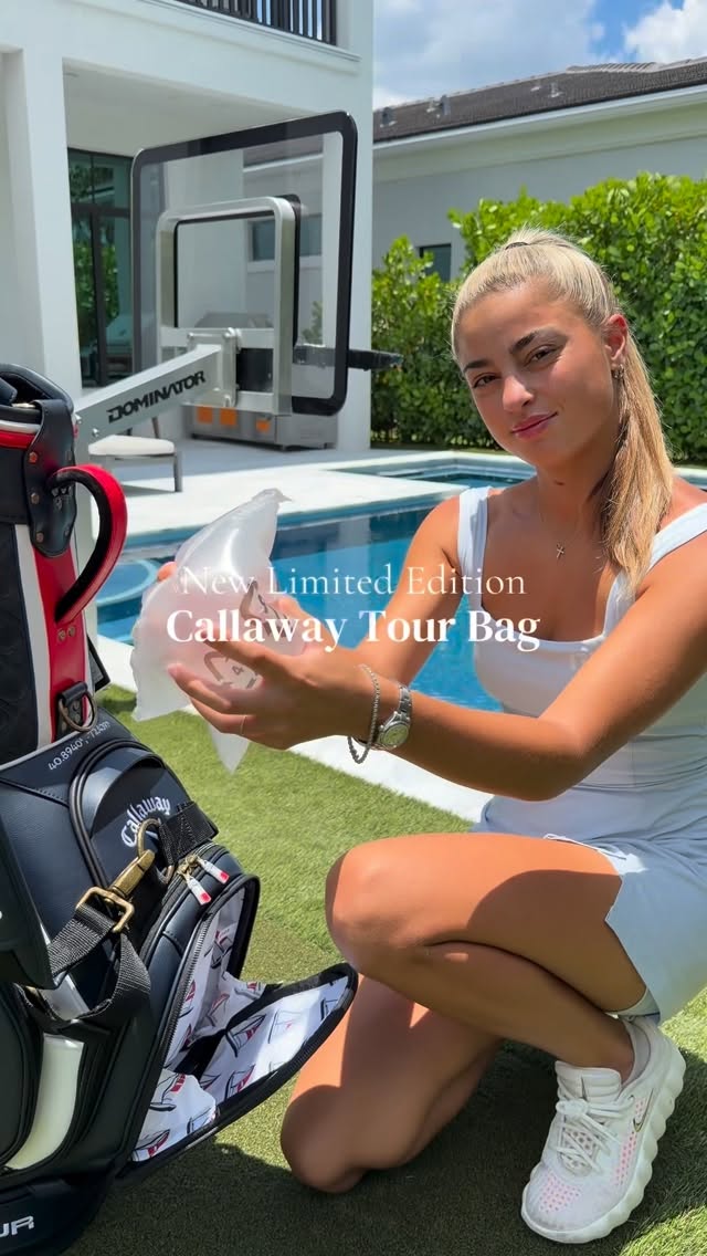 Would you play with this or put it up as an art piece?

New limited edition @callawaygolf tour bag